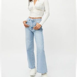 BDG High High & Wide light blue Jean